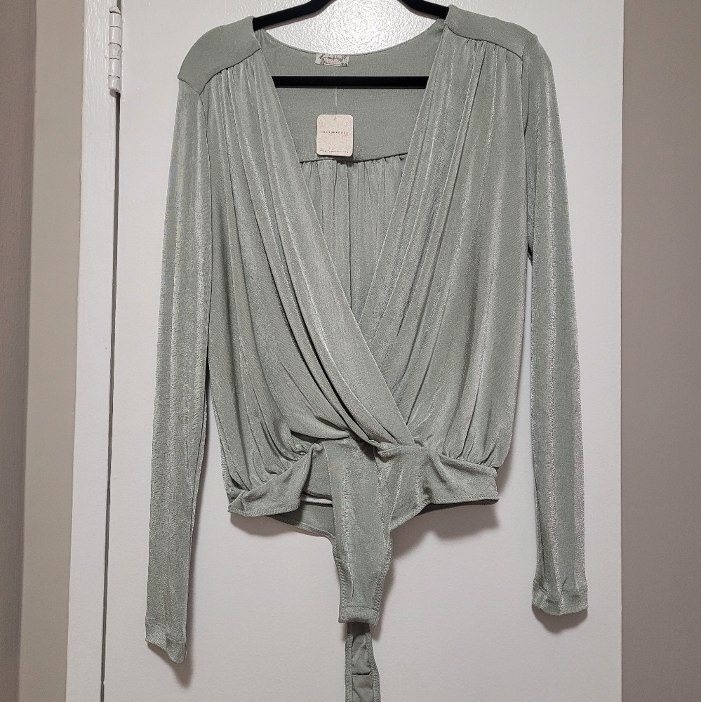 Intimately by Free People Drape body suit